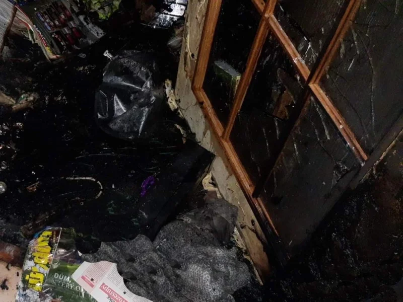 Foto: HZS Středočeského kraje. Po likvidaci ohně