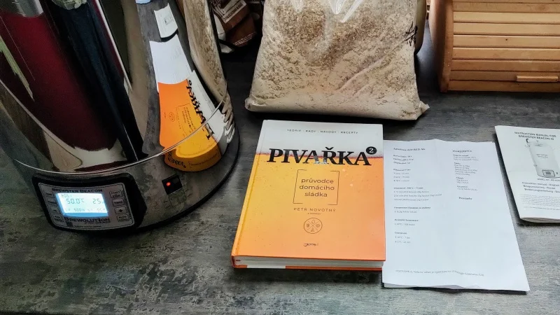 Pivařka vedle hrnce. Základ pro každého sládka